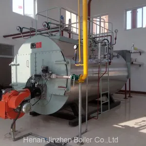Energy Saving Fully Automatic Fire Tube Industrial Oil Gas Steam Boiler for Milk Pasteurization thumbnail-1