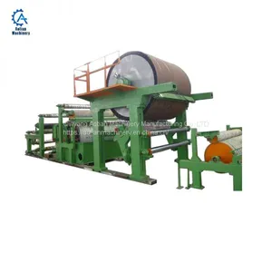 Waste Pulp Paper Recycle Machine Toilet Tissue Paper Making Machine Tissue Paper Machine Automatic thumbnail-3
