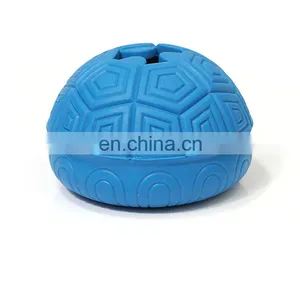 New Design Food Dispenser Turtle Shell Ball Rubber Cat Toy thumbnail-4