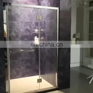 China Suppliers Product 304 Stainless Steel Glass Sliding Shower Cubicle thumbnail-1