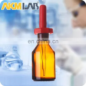 AKMLAB Glassware Amber Dropping Bottle For Laboratory thumbnail-2