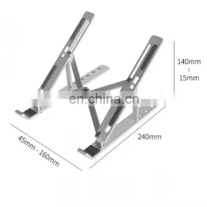 Ergonomic Aluminum Laptop Mount Computer Stand Adjustable Laptop Riser Notebook Holder Stand For Office Table thumbnail-5