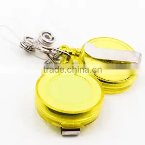 Mouse Over Image to Zoom Details About Retractable Reel Recoil ID Badge Lanyard Tag Key Card Holder Belt Clip thumbnail-6