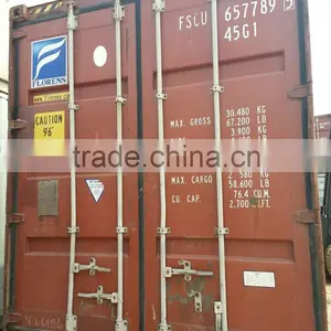 PROMOTIONAL PERIOD! BIG DISCOUNTS! Qingdao 40 Foot High Cube Used Dry Steel Cargo Container With Solid Steel Structure thumbnail-6