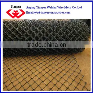 Galvanized and PVC Coated Chain Link Fence thumbnail-1