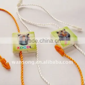 OEM Embossed Industrial String Seal, Custom Design Hang Tag With Plastic Locker and Nylon String thumbnail-2