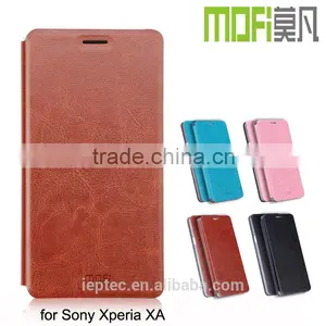 2016 New MOFi Case for Sony Xperia XA , PU Leather Flip Case Cover for Xperia XA thumbnail-1