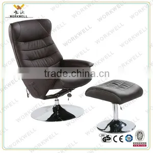 WorkWell Luxry Relax pu Leather Recliner Chair With With Steel Base thumbnail-1
