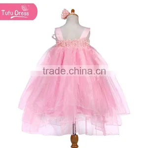 Angel Flying Style Over Shoulder Girls' Dress With Flower Series Prothorax thumbnail-3