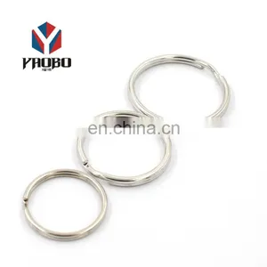 Hot Sell Customize Metal High Quality Key Split Ring Black thumbnail-4