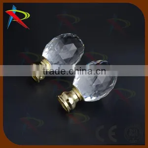 Adjustable Modern 19mm Metal Meeting Room Window Curtain Pole Finial thumbnail-1