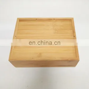 Lockable Wooden Bamboo Kitchen Egg Food Jewellery Make up Decorative Kids Other Storage Boxes & Bins Organizer With Lids thumbnail-5