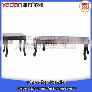 Square Wood Tea Table Furniture, Unique Coffee Tables Set Made in China thumbnail-4