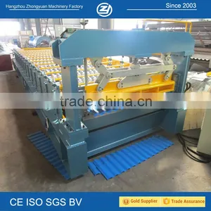 Galvanized Steel Roof Panel Rollformer thumbnail-1