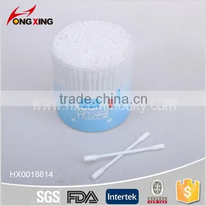 Round Shaped Box Packing Cotton Swab thumbnail-3
