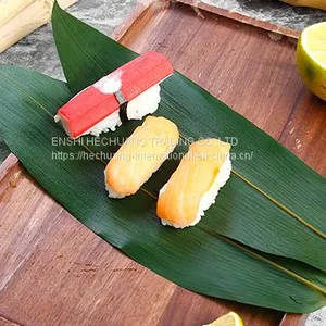 21cm in Length Bamboo Leaves for Sashimi thumbnail-1