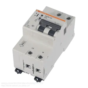 Acrel ASCB1-63-C32-2P Small Size Circuit Breaker Remote Control With Over and Under Voltage Current Protection thumbnail-2