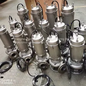 Stainless Sewage Pump, Sewage Pump, Slurry Pump，Chemical Pump 65WQP30-40-7.5 thumbnail-4