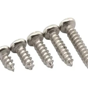 Pan Head Screw Wood Cross Self-Tapping Screw Phillips Full Thread Stainless Steel Self Tapping Screws for Metal thumbnail-5