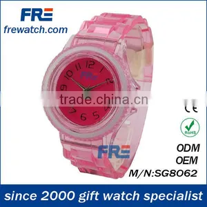Nice Popular Fashion Ladies Quartz Plastic Wrist Watch thumbnail-1