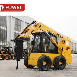 FUWEI MANUFACTURIING TOP QUALITY MULITI-FUNCTION SKID STEER LOADER LIKE BOBCAT thumbnail-4
