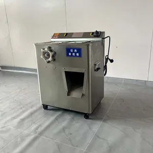 Industrial Commercial Meat Grinder for Restaurant Vertical Stainless Steel Meat Grinder Meat Mincer thumbnail-5