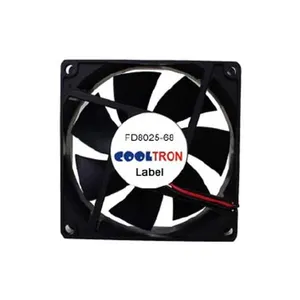 Cooltron 80mm 24V DC Dual Ball Bearing Quiet Industrial Cooling Fan thumbnail-1