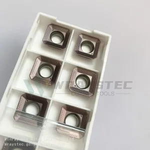 SEHT1204 Carbide CNC Inserts High-gloss Finish Steel Parts Stainless Steel/cast Iron/aluminum Surface Milling Inserts thumbnail-3