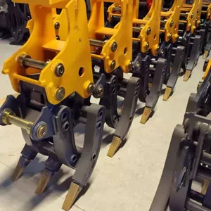 Hydraulic Rotation Grapple Bucket for Excavators - Ideal for Construction and Demolition Sites thumbnail-5