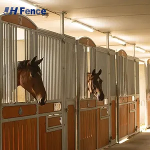 Temporary HDPE Horse Stable - Hot-DIP Galvanized Portable Stall Box thumbnail-2