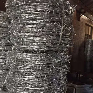 Steel Wire Barbed Mesh With Normal Twist Weaving for Industrial Use thumbnail-4