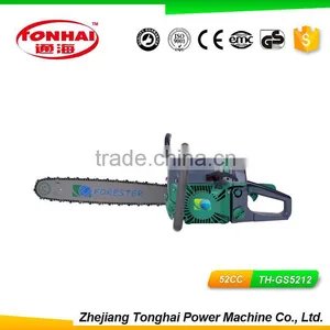 High Speed TH-GS5212 PSingle Cylinder Air-forced Cool 2 Stroke Saw Powered Chainsaw thumbnail-1