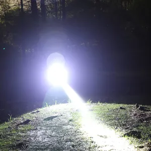 Wholesale Zoomable Rechargeable LED Headlamp With Power Bank Motion Sensor 900LM Bright 90° Adjustable Head Torch for Outdoor Camping Hunting thumbnail-2