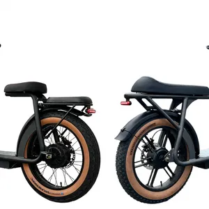 20inch Electric Curiser Scooter Motorcycle With Bench Seat thumbnail-3