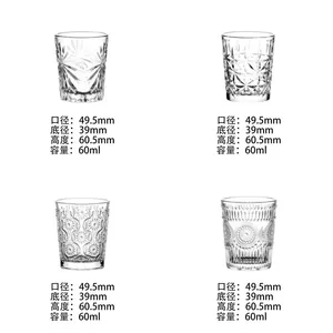 HOMTE Chinese Mini Tumblers Wholesale Glassware Supplier High Quality in Stock Wine Glass thumbnail-3