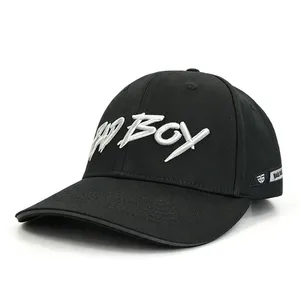 Custom Sandwich Structure Brim Baseball Cap 3D Logo Baseball Caps Adjustable Baseball Hat thumbnail-3