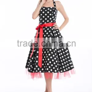 2015 Quanzhou Junhou Vintage Black 1950's Swing Wholesale Rockabilly Clothing thumbnail-1
