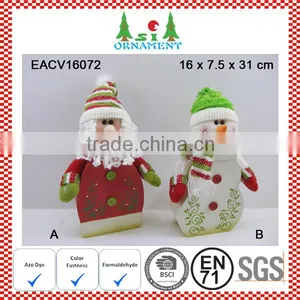 Red and Green Small Plush Christmas Gift Box thumbnail-4