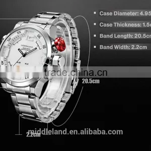 8011MIDDLELAND LED Business Man Quartz Watch Fashion Military Sport Casual Wristwatch thumbnail-6