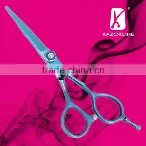 R1X Shiny Blade and Matt Handle Hair Cutting Salon Thinning Scissor Shear thumbnail-1