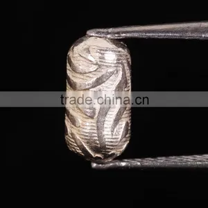 Capsule Shape Pure 925 Solid Sterling Silver Wholesale Beads thumbnail-1