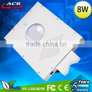 3 Years Warranty High Quality All In One Solar Street Light Small Solar Lights 8W thumbnail-1