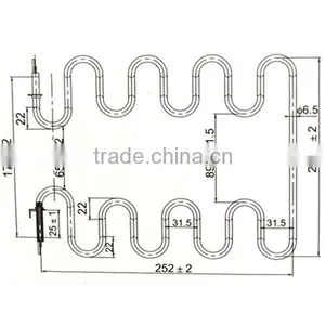 220v 3kw Bbq Grill Heater Element thumbnail-2