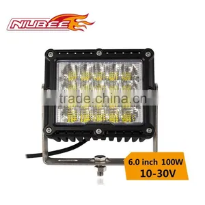 6" 100W Factory Price 4x4 Truck Led Work Light thumbnail-1