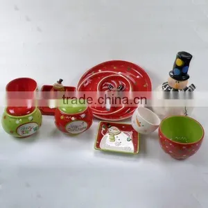 Colorful Design Ceramic Dinner Set Tableware thumbnail-1