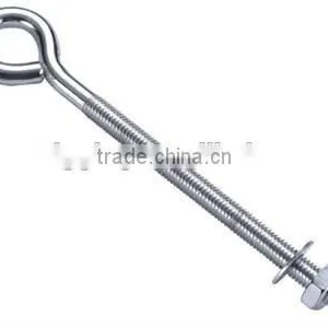 Galvanize Carabiner Wholesale Hot Selling High Quality Steel Electric Galvanized Eye Bolt With Nut Stainless Steel Aisi 316 304 thumbnail-5