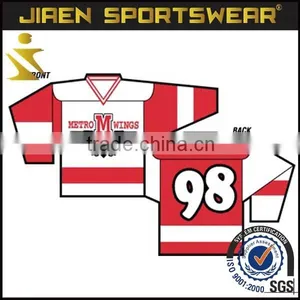 Cheap Team Hockey Jerseys Youth Ice Hockey Jerseys Unique Hockey Jersey thumbnail-1