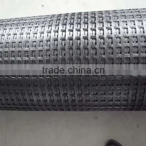 600-600KN/M Drainage Protection Kintted Polyester Geogrid thumbnail-5