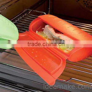 Silicone Steamer For Microwave As Seen On TV 2013 Suitable in Kitchenware thumbnail-1