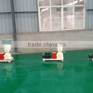 Small Capacity Farm Use Flat Die Pelletizer for Wood Sawdust thumbnail-5